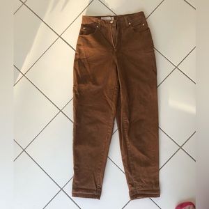 Melbourne Country Brown High-Waisted Jeans